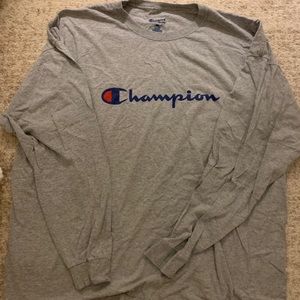 champion long sleeve shirt